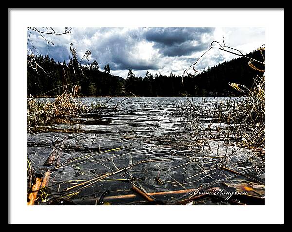 At the park 1 - Framed Print