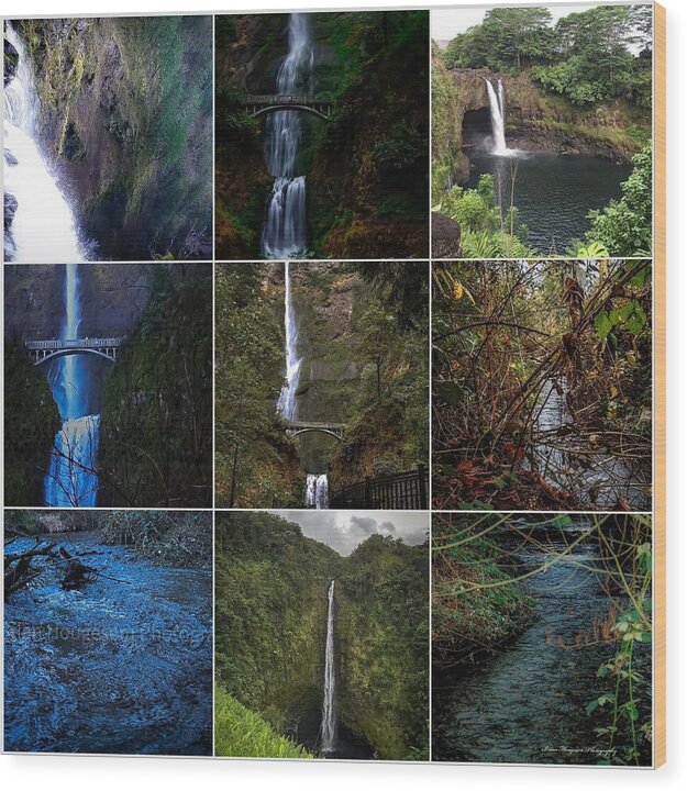 Water 1 - Wood Print