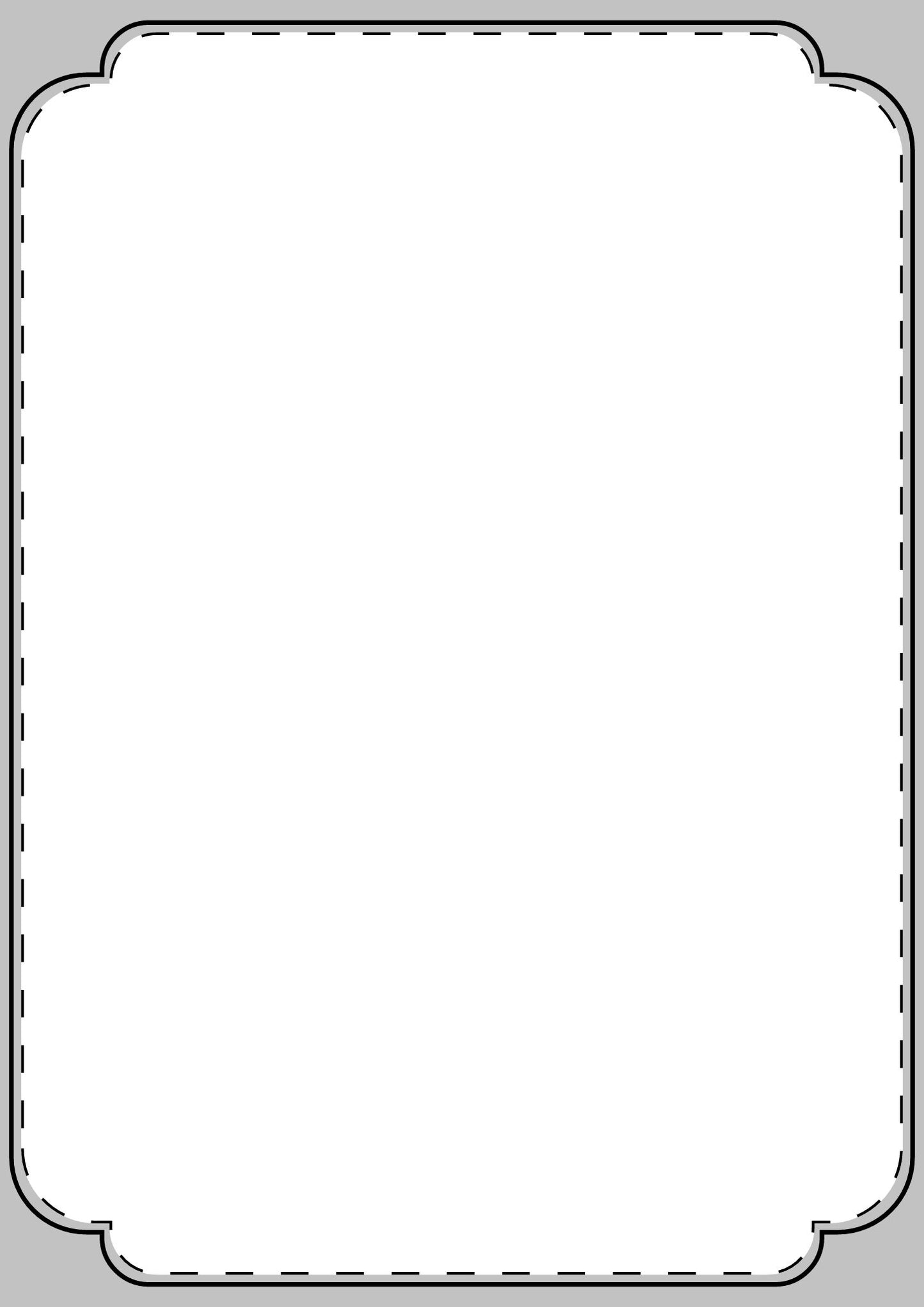 Serene Ocean View Flat Greeting Card (Envelopes Included)