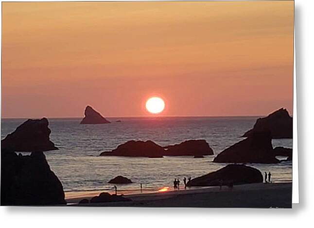 Sunset 6 - Greeting Card