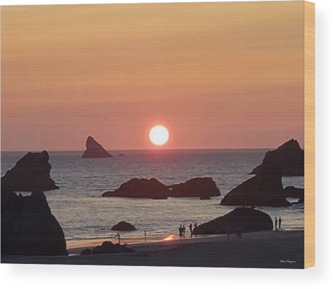 Sunset 6 - Wood Print