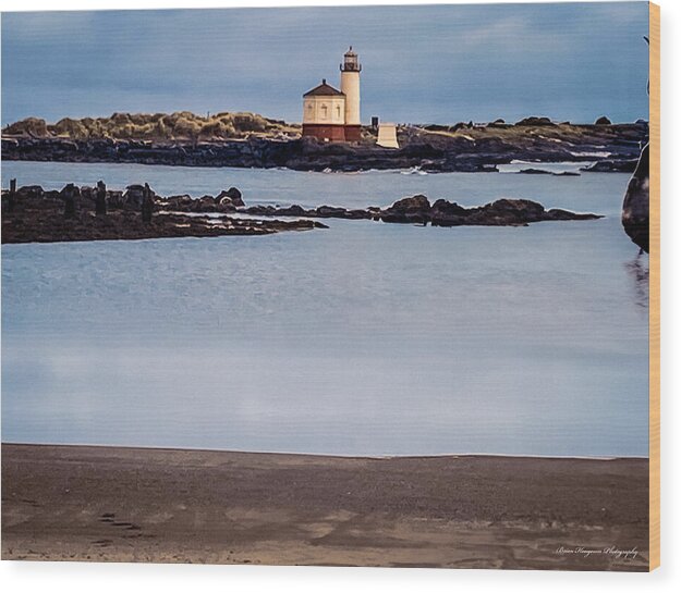 Bandon light House - Wood Print