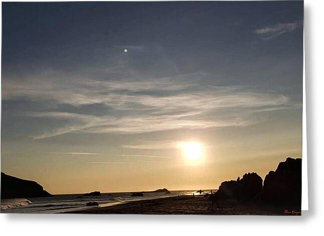 Sunset 6 - Greeting Card
