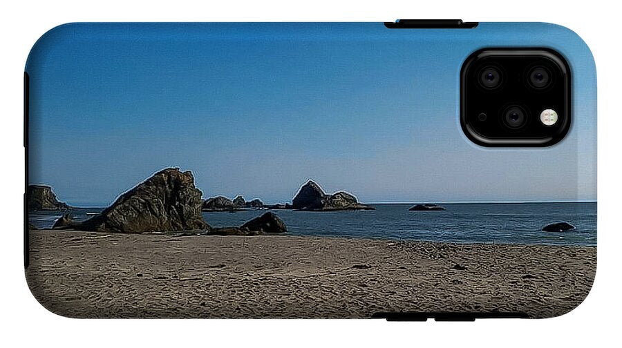 Walk on the beach 1 - Phone Case