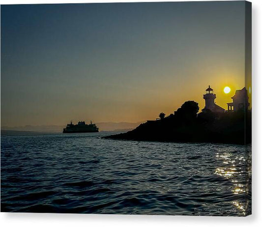 Sunrise  1 - Canvas Print