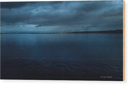 Sunset  1 - Wood Print