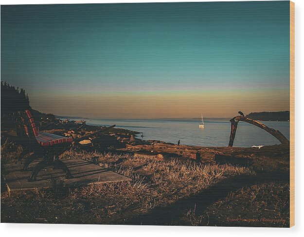 Sunrise  2 - Wood Print