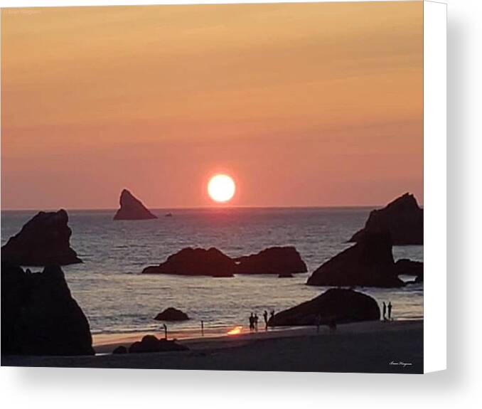 Sunset  6 - Canvas Print