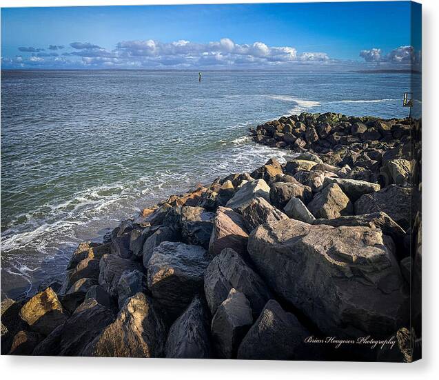 At the coast - Canvas Print
