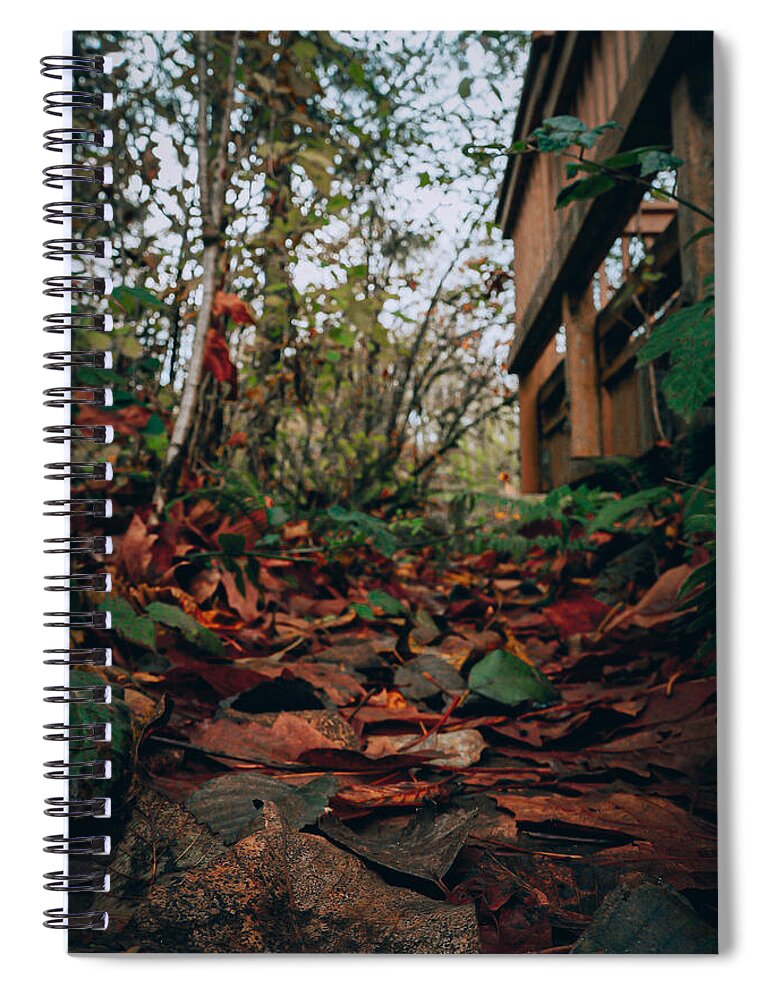 Autum leaves - Spiral Notebook