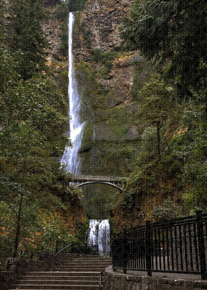 Different  view Multnomah Falls - Puzzle