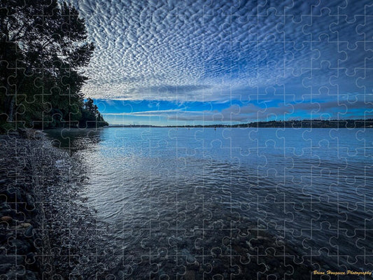 Reflection of the clouds  - Puzzle