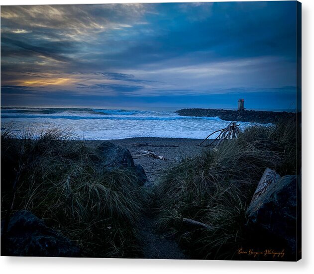 Walk to the beach - Acrylic Print